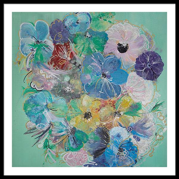 Bella Bloom - Blooming Collection - Framed Print