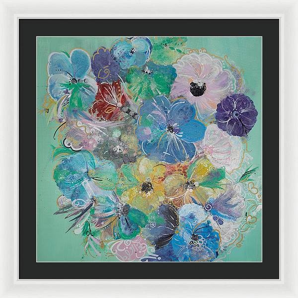 Bella Bloom - Blooming Collection - Framed Print