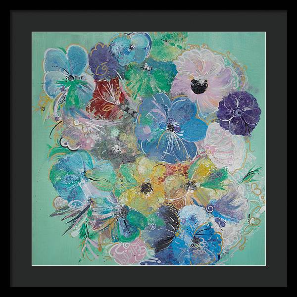 Bella Bloom - Blooming Collection - Framed Print