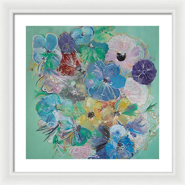 Bella Bloom - Blooming Collection - Framed Print