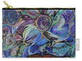 Blues - Flower Head Collection - Carry-All Pouch