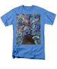 Blues - Flower Head Collection - Men's T-Shirt  (Regular Fit)