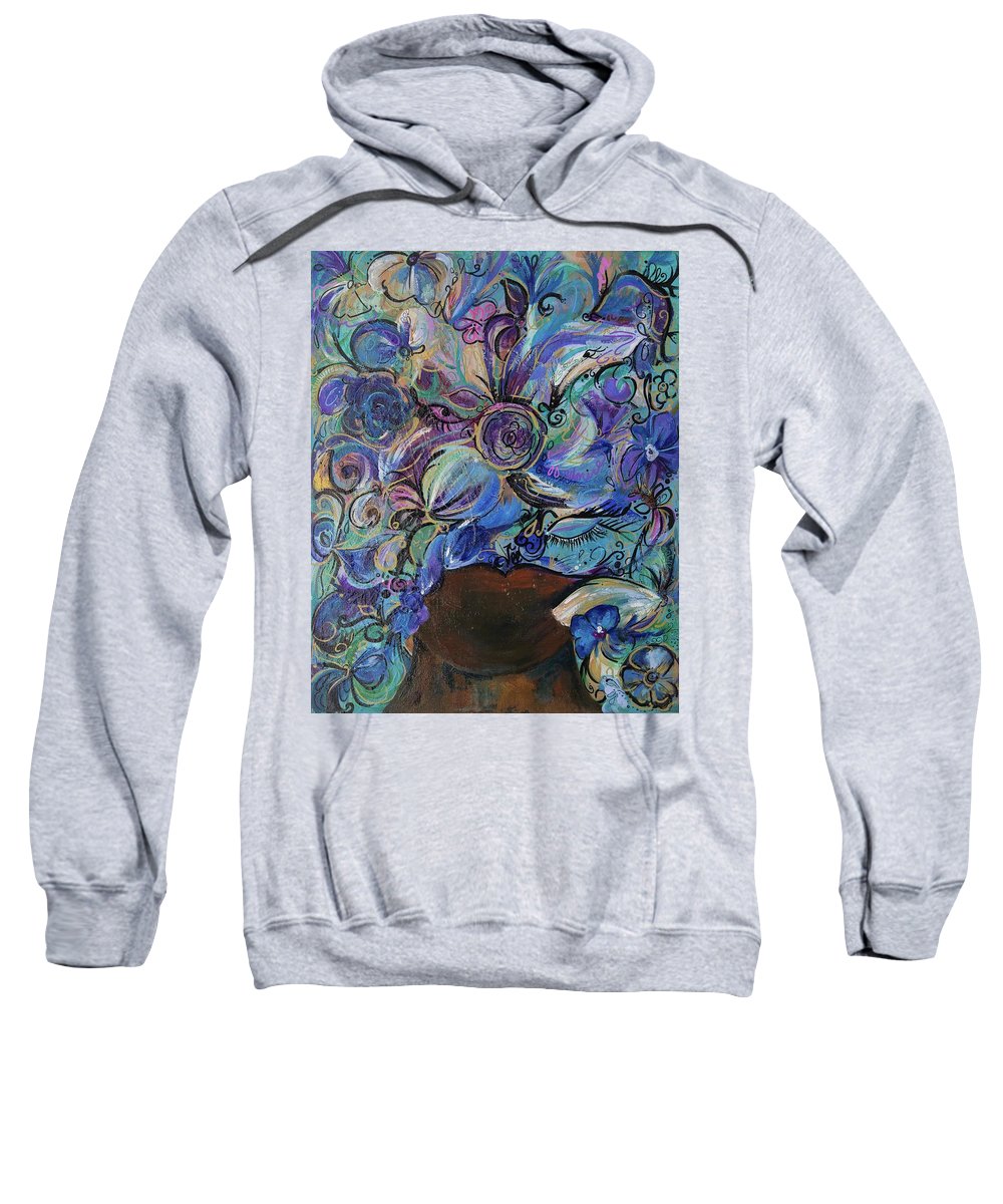 Blues - Flower Head Collection - Sweatshirt