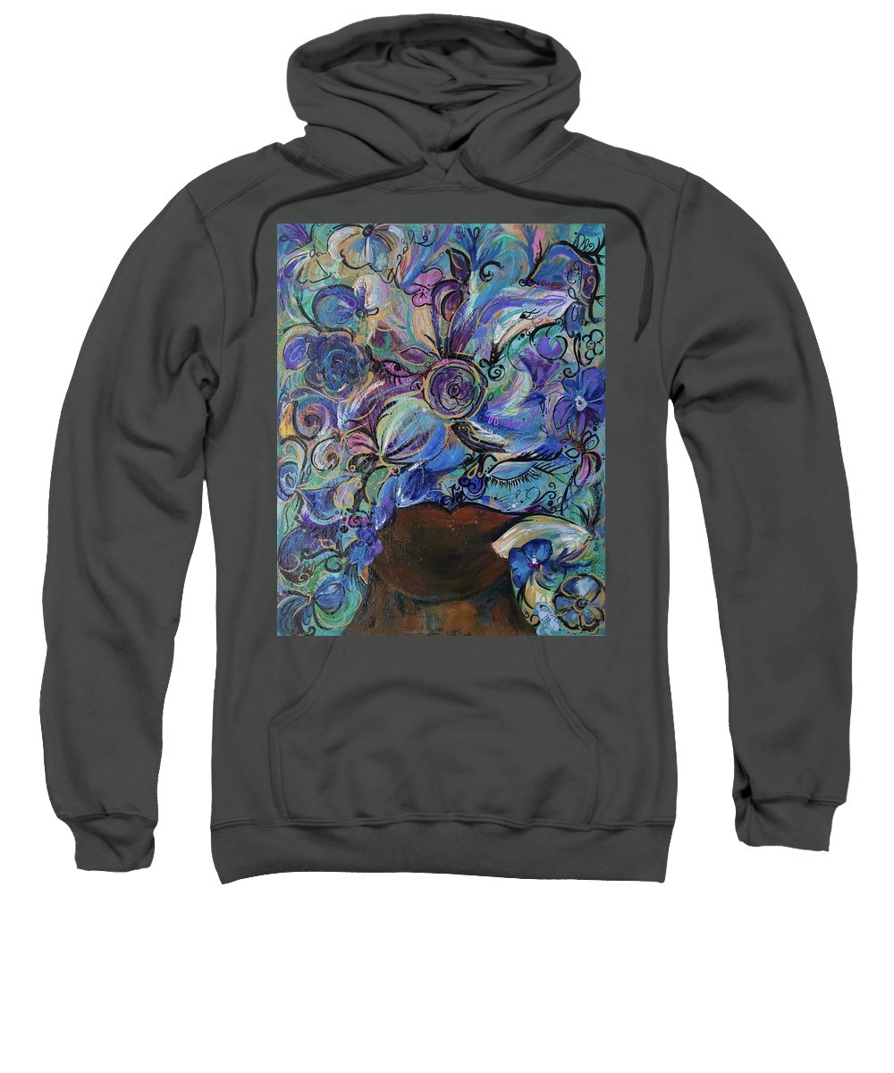 Blues - Flower Head Collection - Sweatshirt