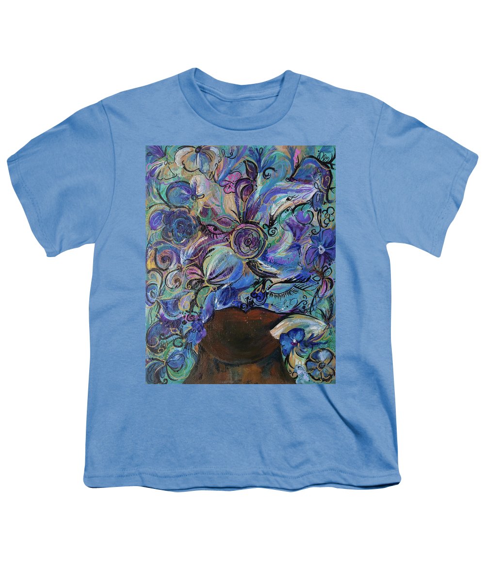 Blues - Flower Head Collection - Youth T-Shirt