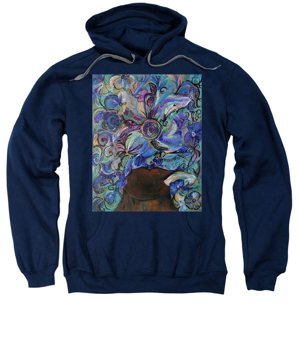 Blues - Flower Head Collection - Sweatshirt