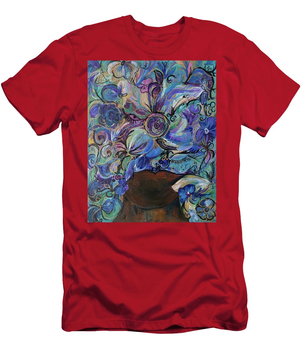 Blues - Flower Head Collection - T-Shirt