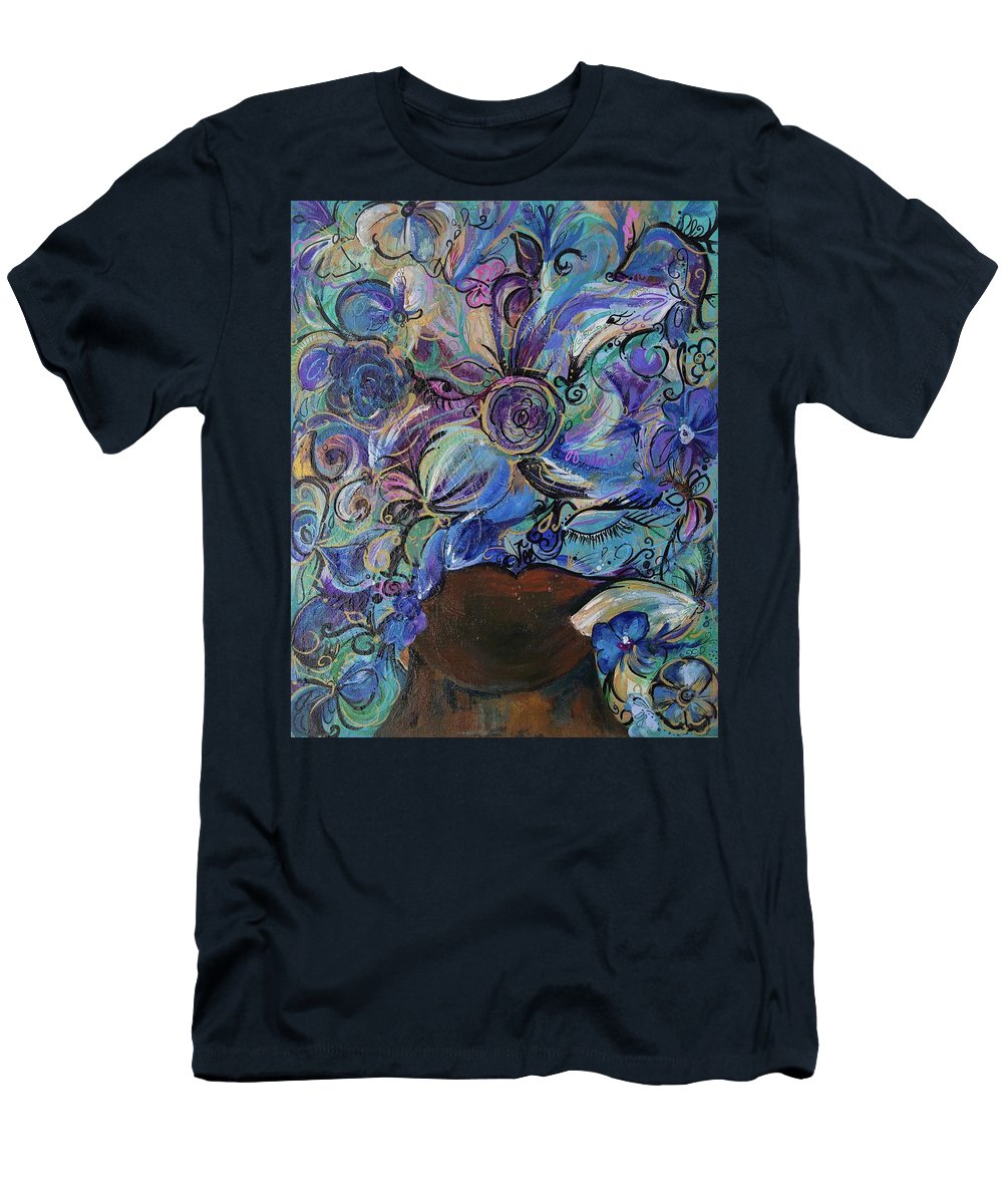 Blues - Flower Head Collection - T-Shirt