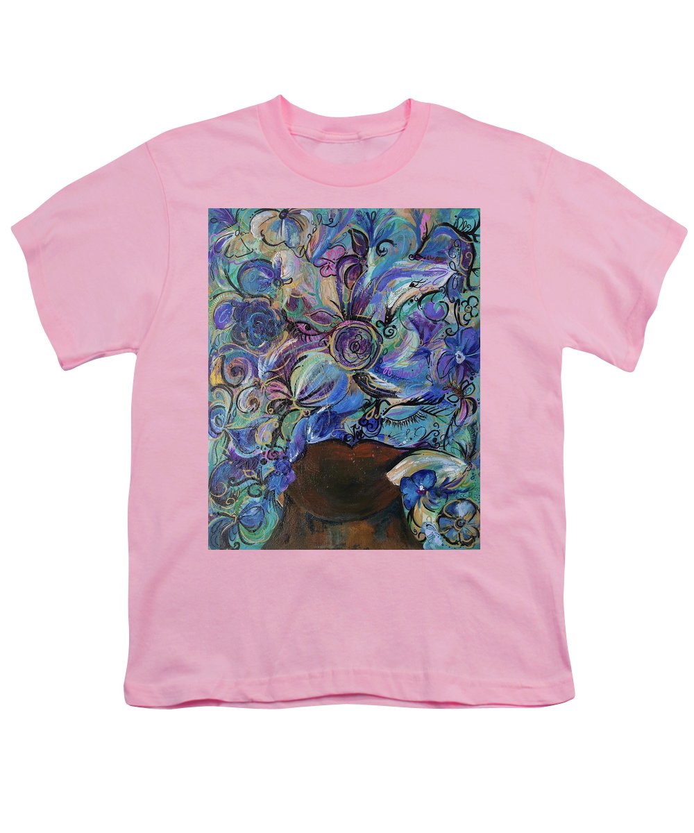 Blues - Flower Head Collection - Youth T-Shirt