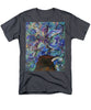 Blues - Flower Head Collection - Men's T-Shirt  (Regular Fit)