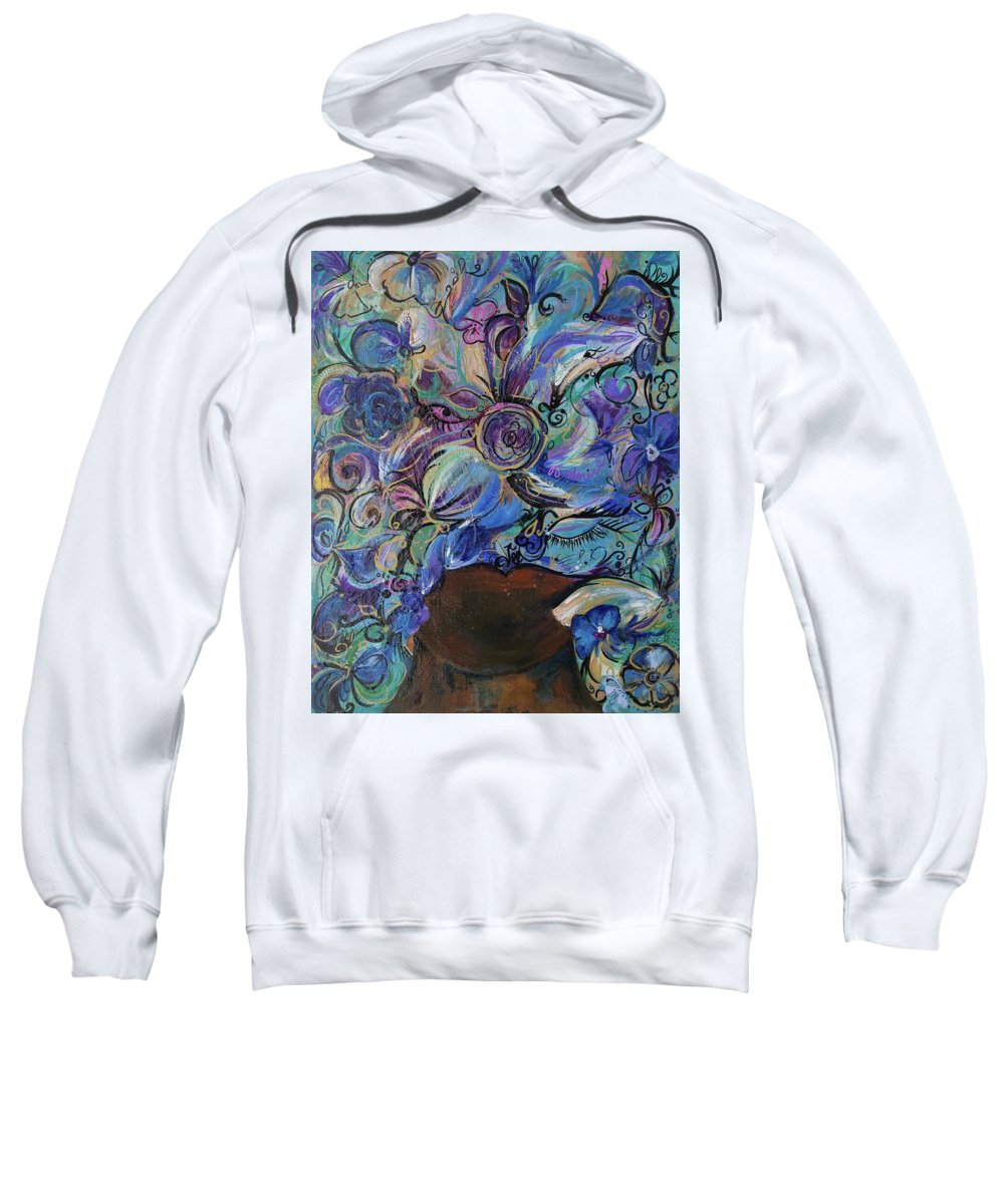 Blues - Flower Head Collection - Sweatshirt