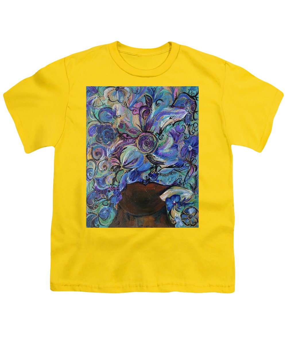 Blues - Flower Head Collection - Youth T-Shirt