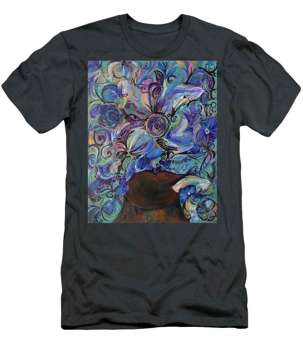 Blues - Flower Head Collection - T-Shirt