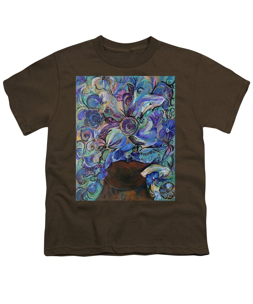 Blues - Flower Head Collection - Youth T-Shirt