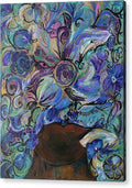 Blues - Flower Head Collection - Acrylic Print