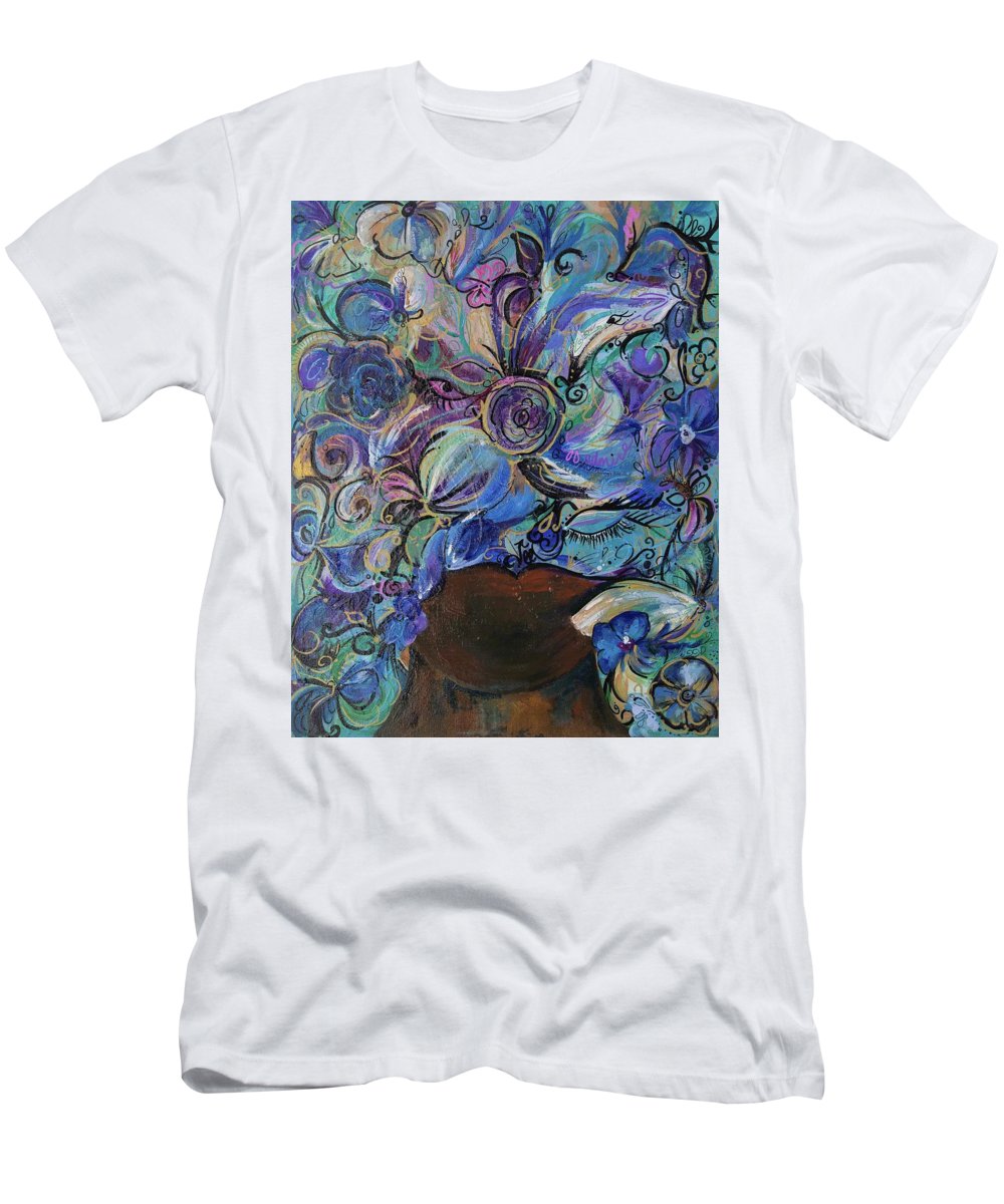 Blues - Flower Head Collection - T-Shirt