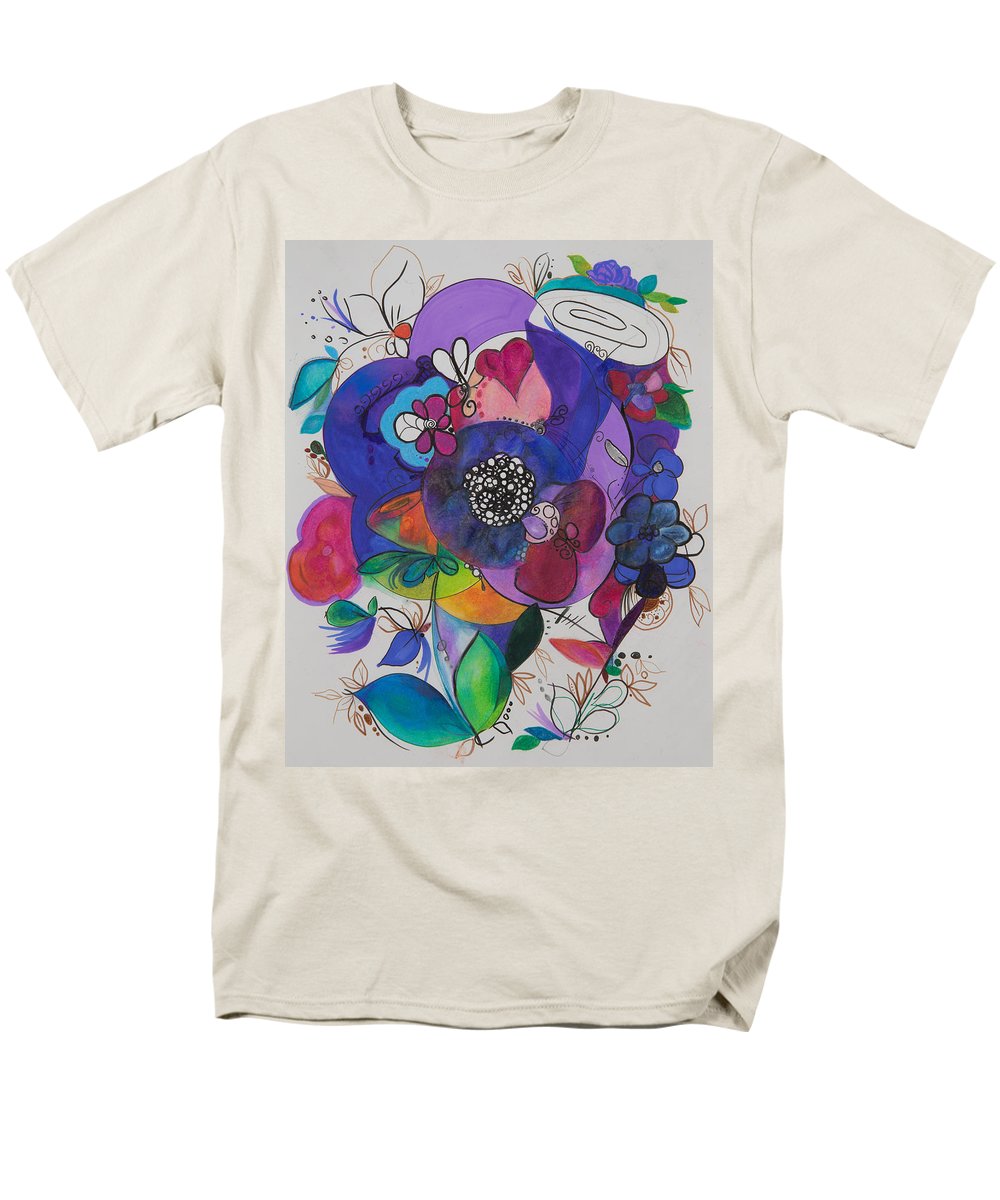 Bouquets - Zentangle Collection - Men's T-Shirt  (Regular Fit)