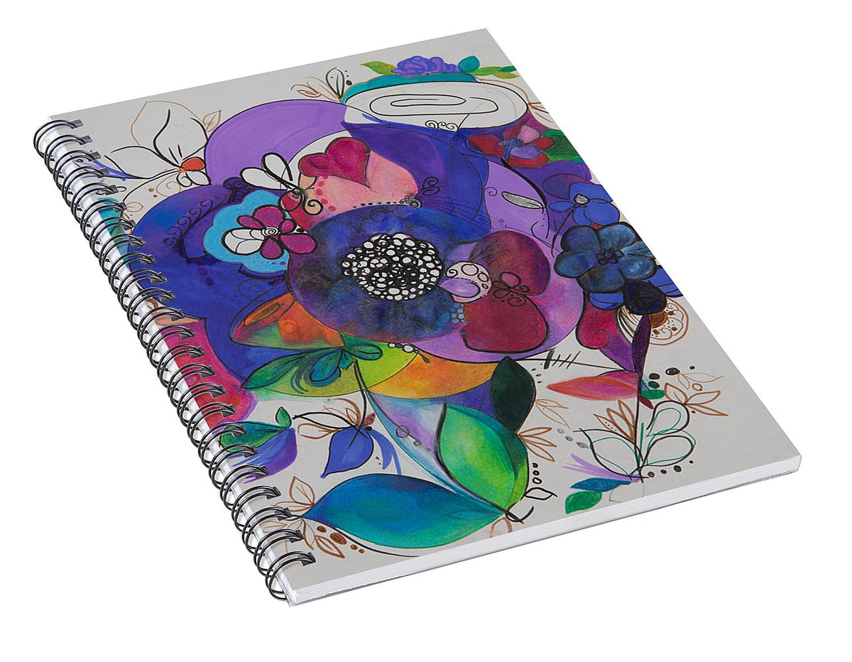 Bouquets - Zentangle Collection - Spiral Notebook