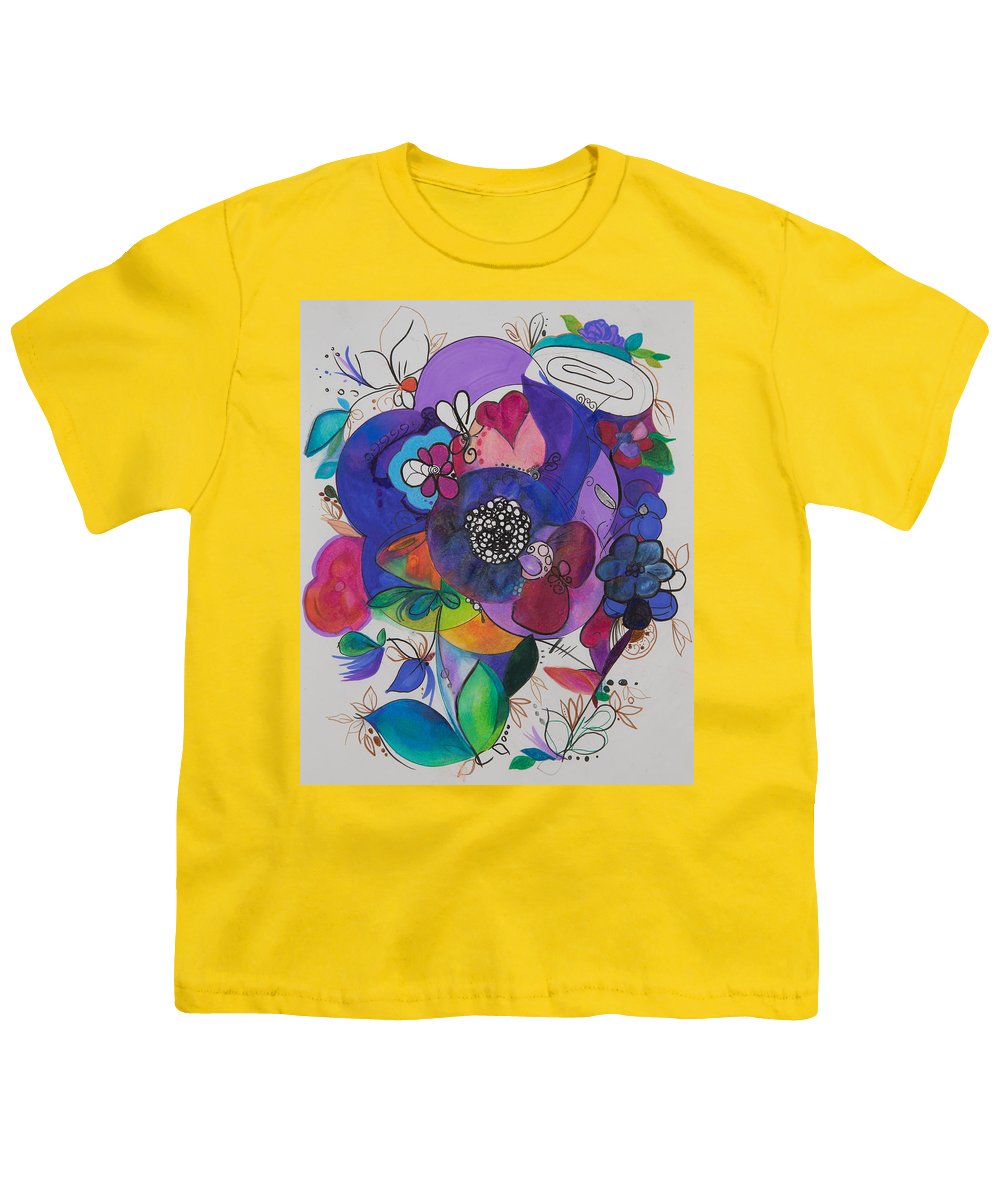 Bouquets - Zentangle Collection - Youth T-Shirt