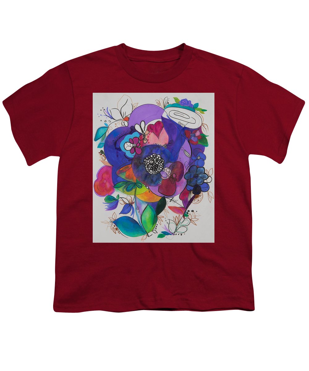 Bouquets - Zentangle Collection - Youth T-Shirt