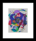 Bouquets - Zentangle Collection - Framed Print