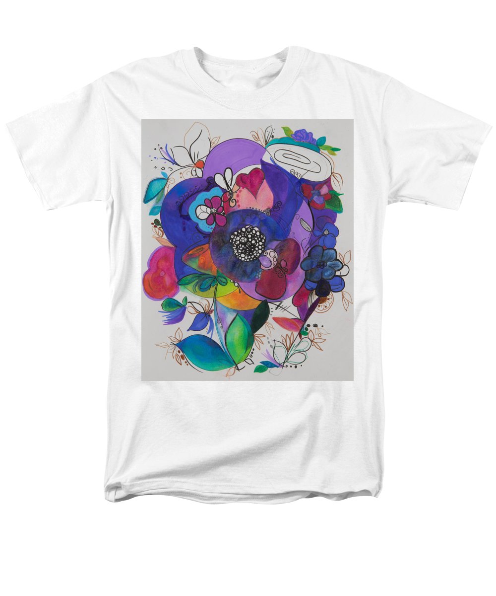 Bouquets - Zentangle Collection - Men's T-Shirt  (Regular Fit)