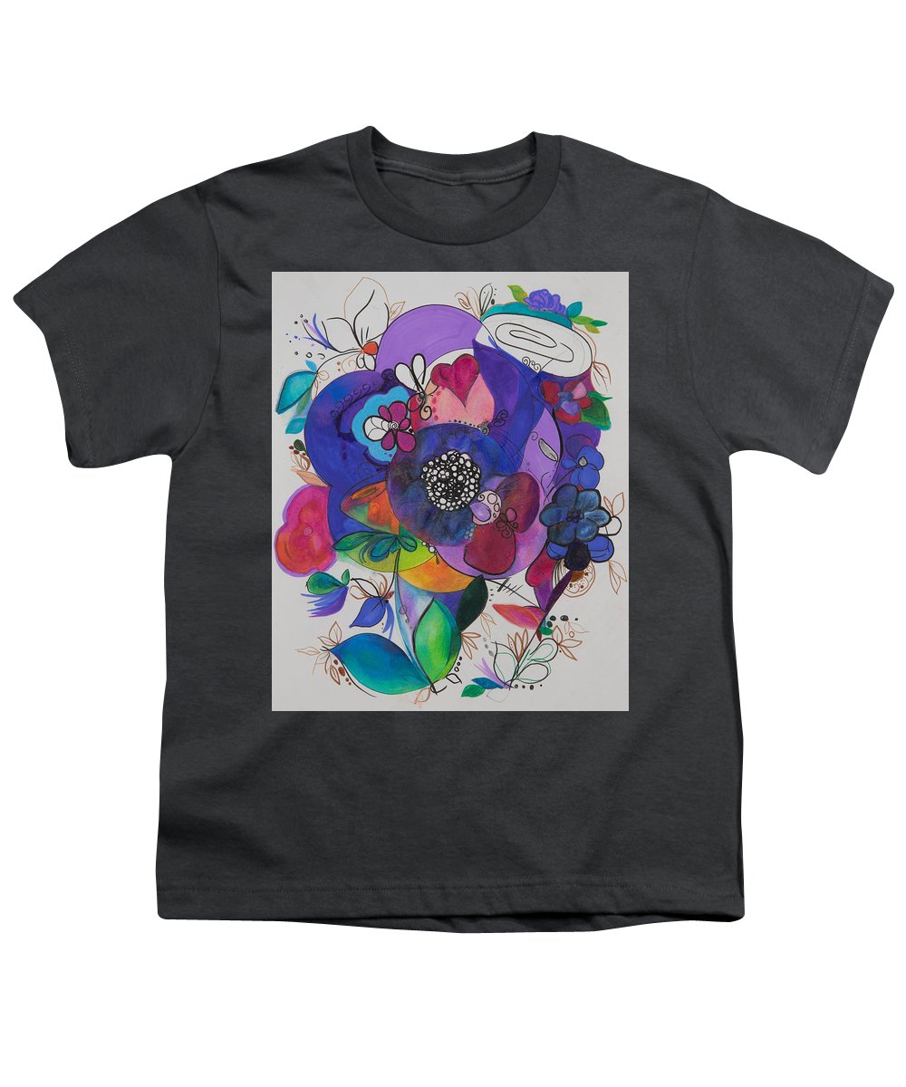 Bouquets - Zentangle Collection - Youth T-Shirt