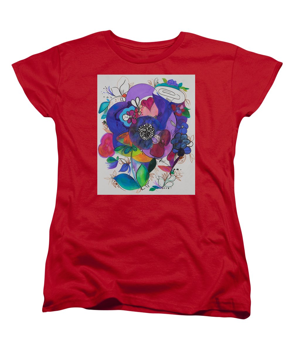 Bouquets - Zentangle Collection - Women's T-Shirt (Standard Fit)