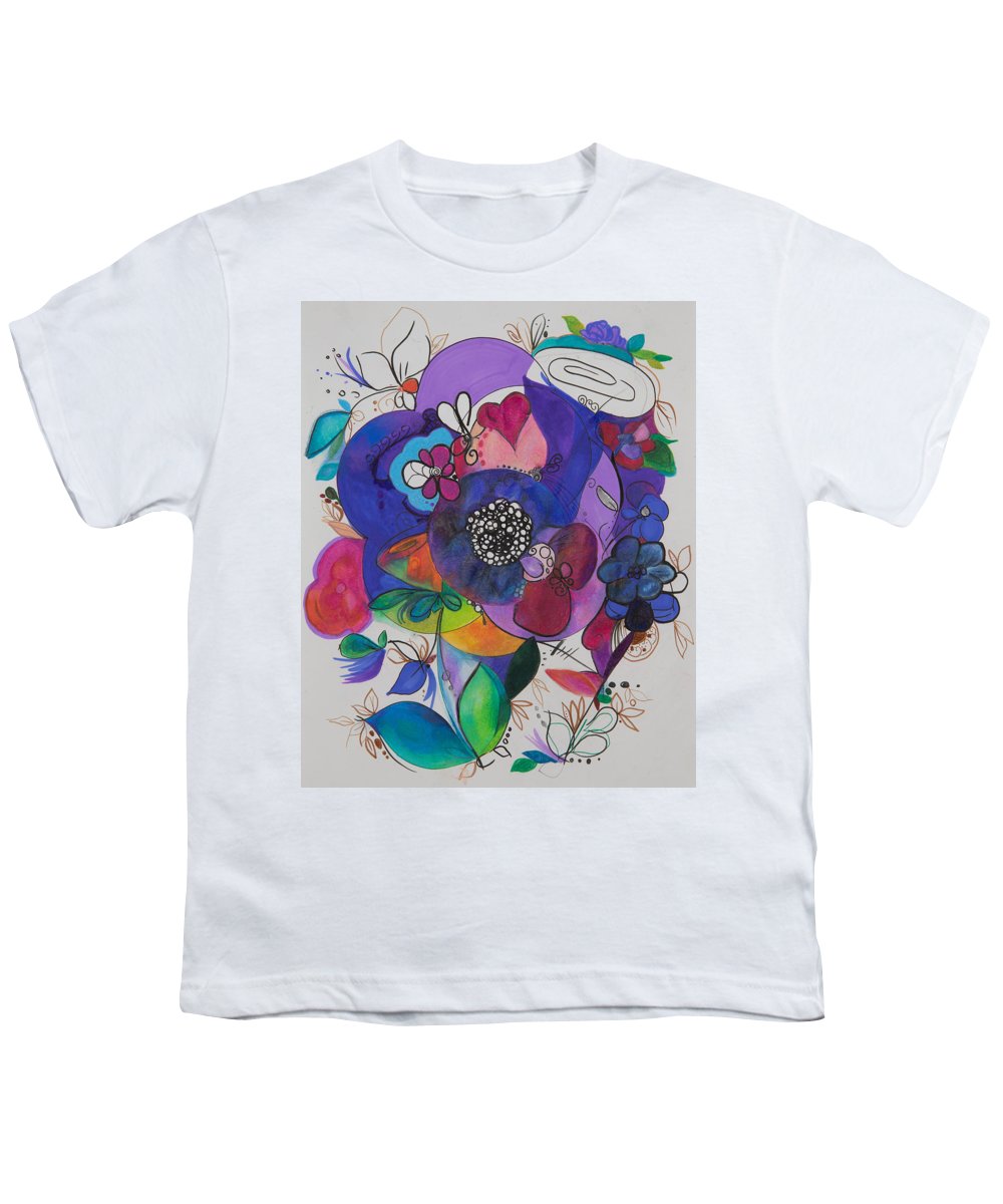 Bouquets - Zentangle Collection - Youth T-Shirt