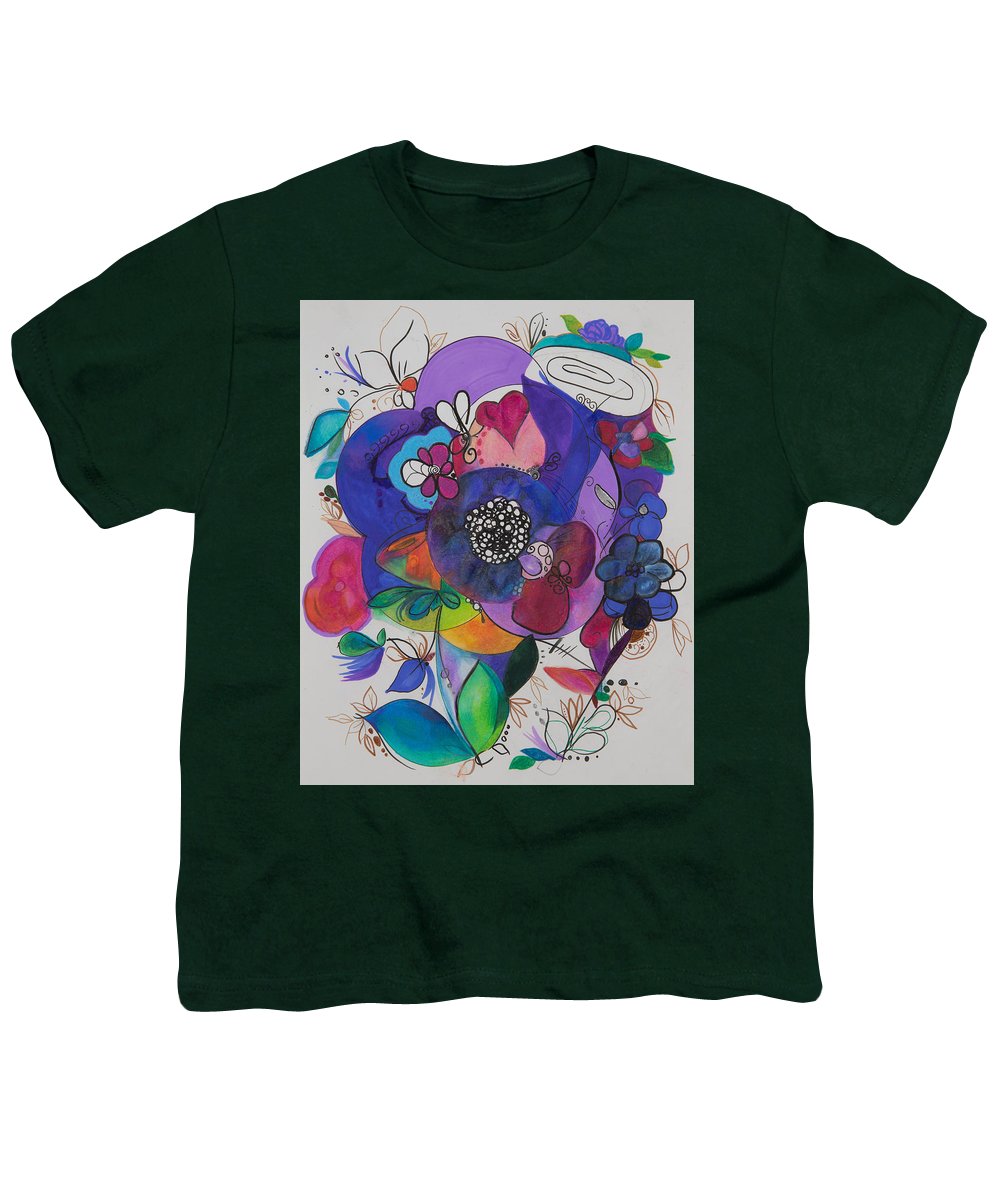 Bouquets - Zentangle Collection - Youth T-Shirt