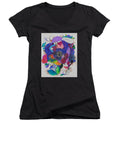 Bouquets - Zentangle Collection - Women's V-Neck