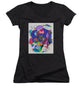 Bouquets - Zentangle Collection - Women's V-Neck