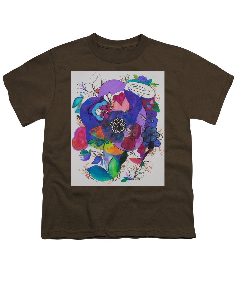 Bouquets - Zentangle Collection - Youth T-Shirt