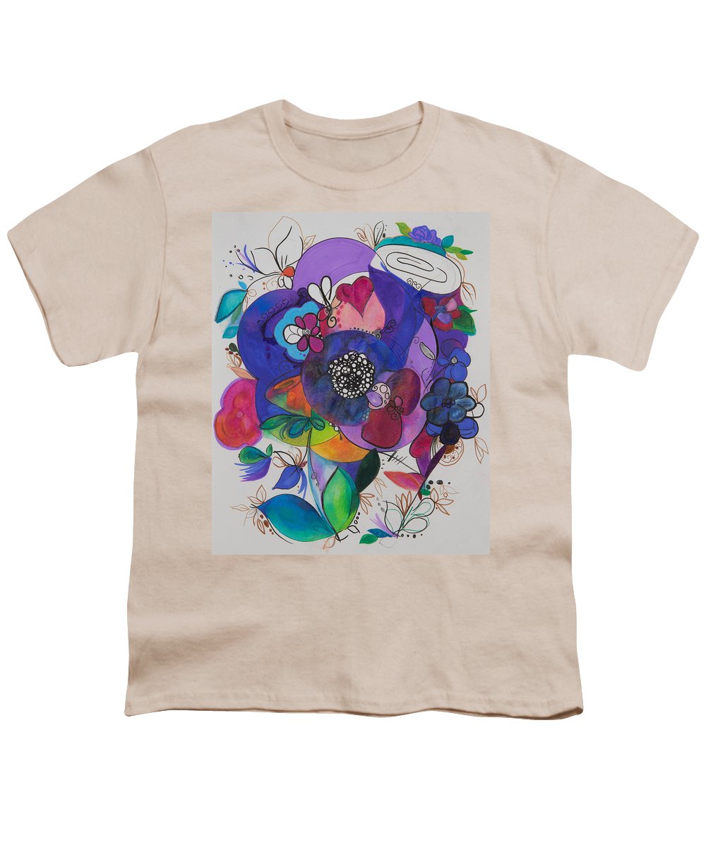 Bouquets - Zentangle Collection - Youth T-Shirt