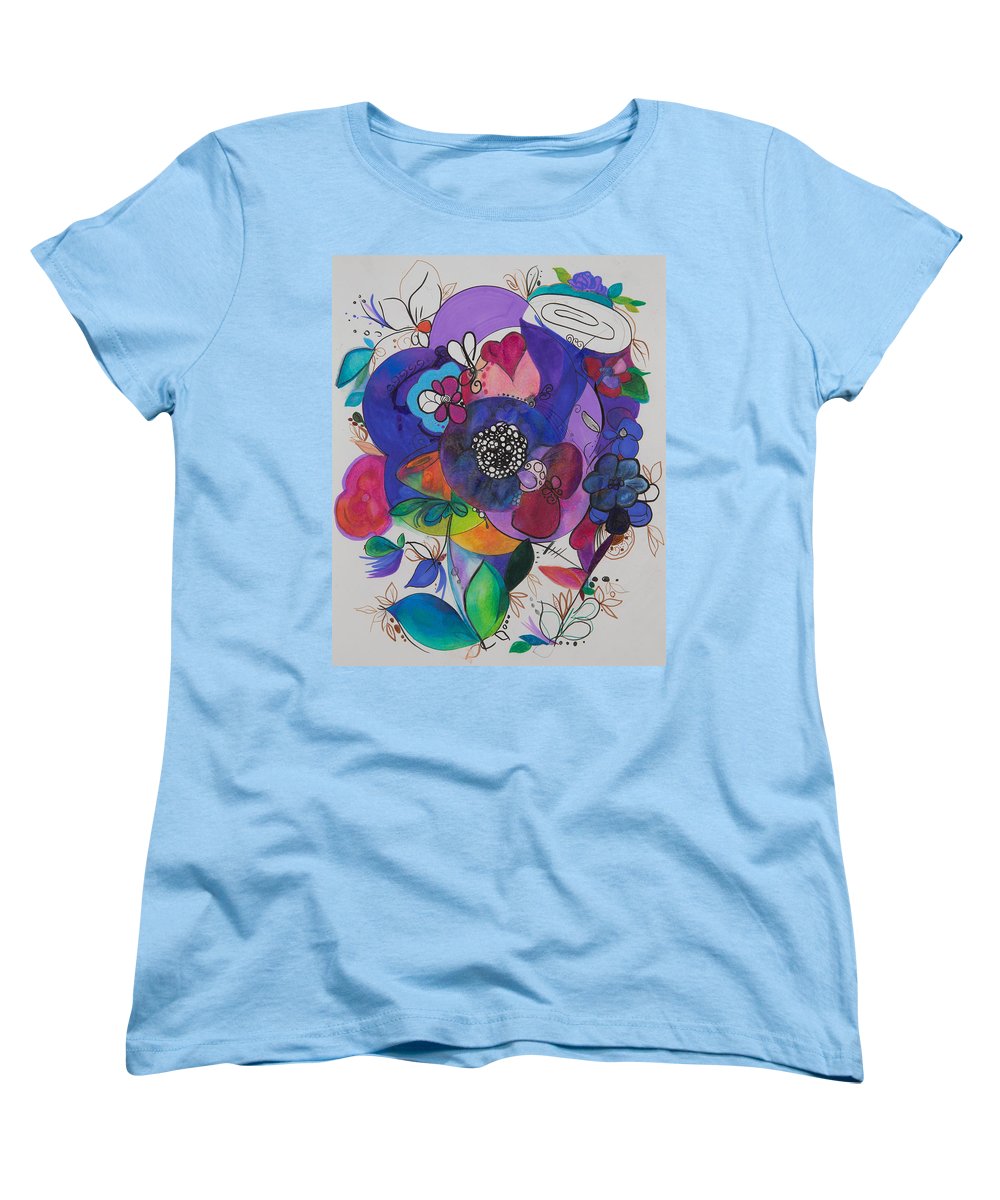 Bouquets - Zentangle Collection - Women's T-Shirt (Standard Fit)