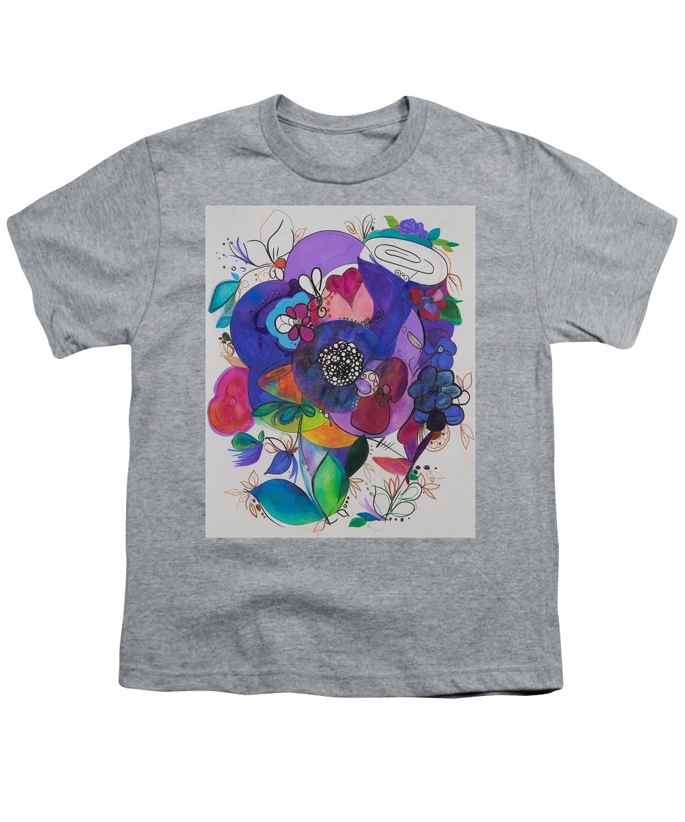 Bouquets - Zentangle Collection - Youth T-Shirt