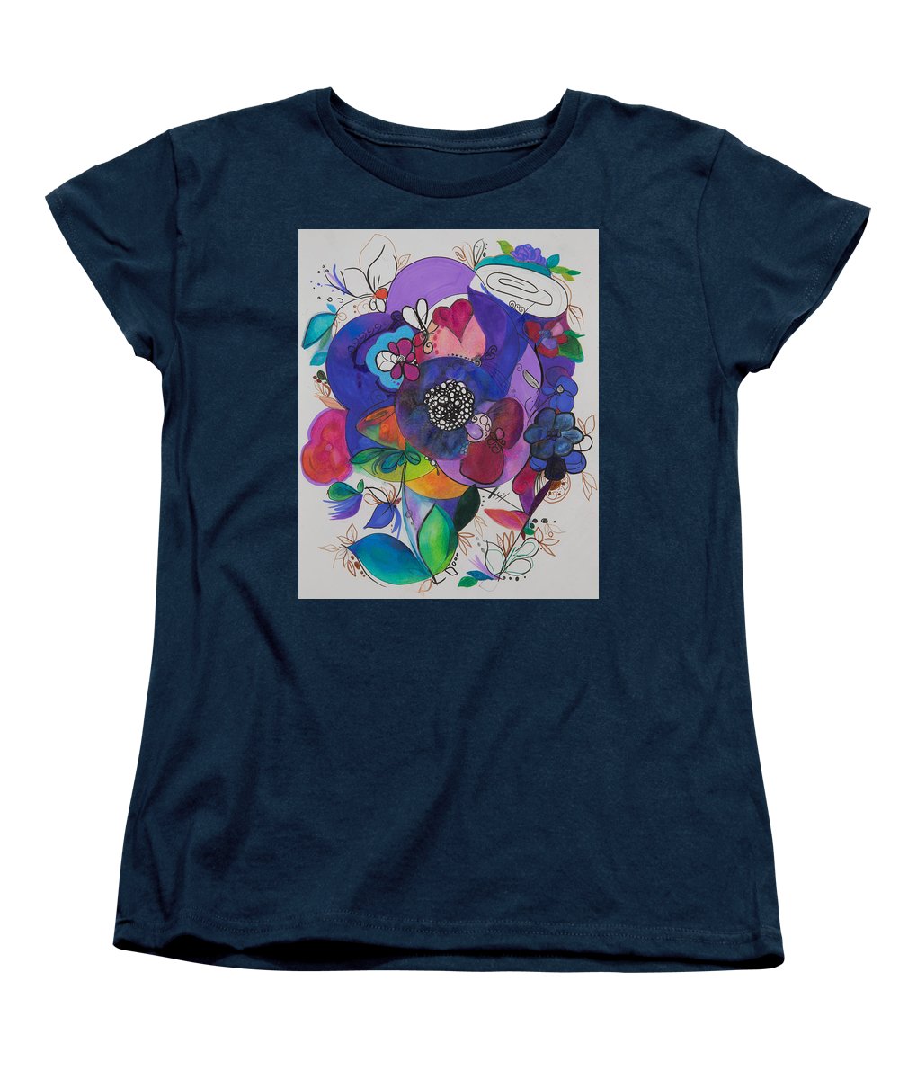 Bouquets - Zentangle Collection - Women's T-Shirt (Standard Fit)