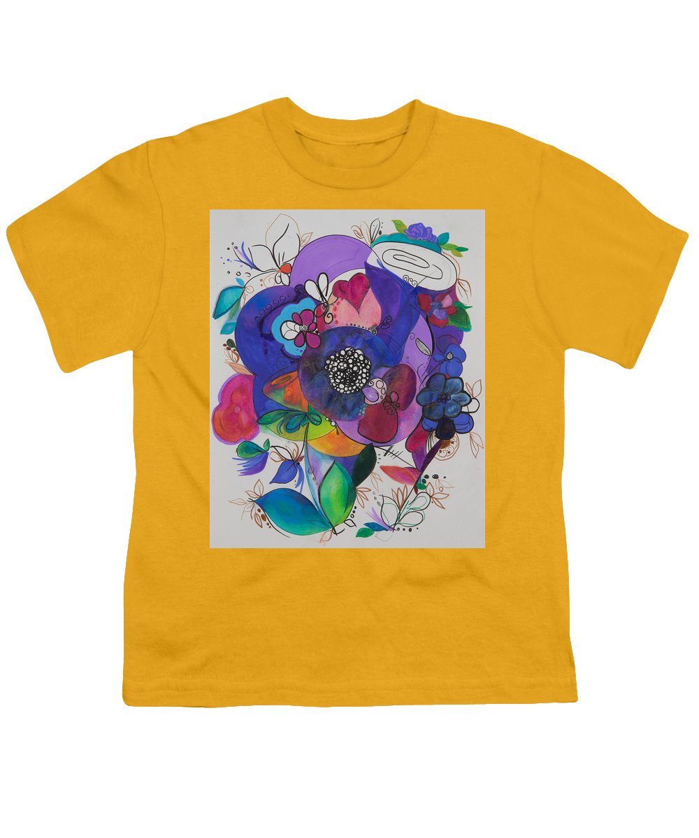 Bouquets - Zentangle Collection - Youth T-Shirt