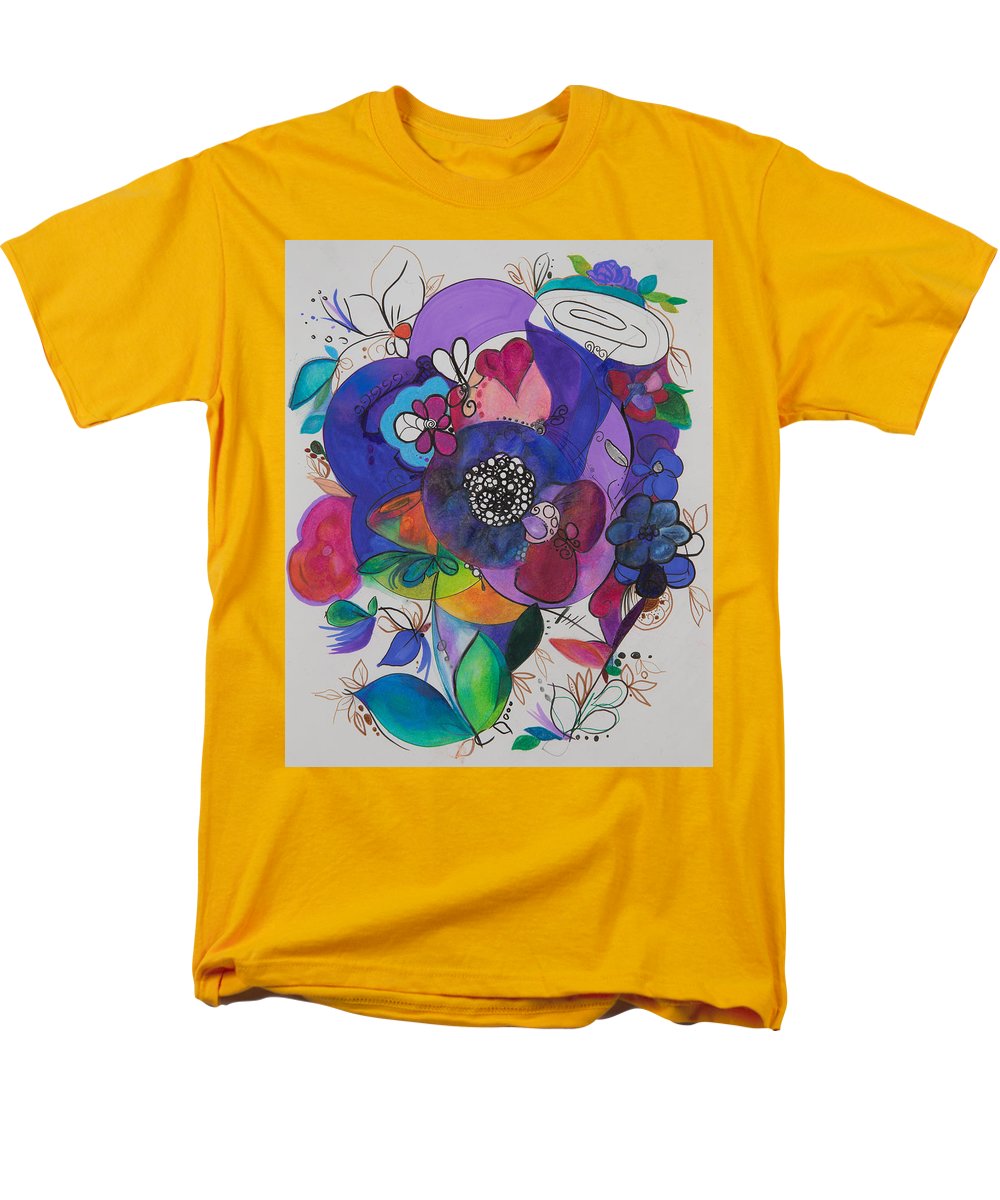 Bouquets - Zentangle Collection - Men's T-Shirt  (Regular Fit)