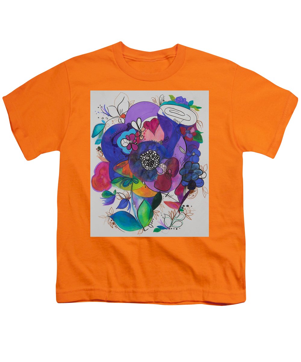 Bouquets - Zentangle Collection - Youth T-Shirt