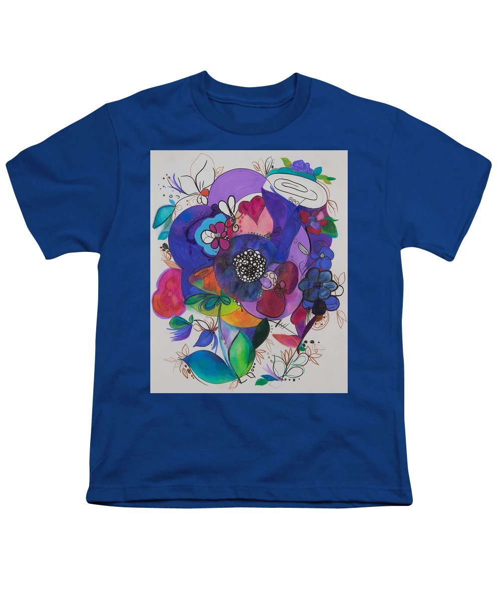 Bouquets - Zentangle Collection - Youth T-Shirt