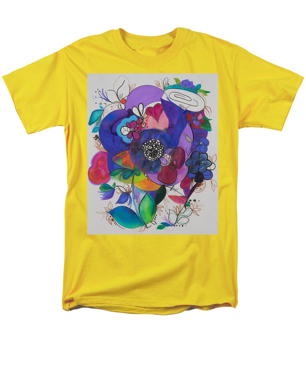 Bouquets - Zentangle Collection - Men's T-Shirt  (Regular Fit)