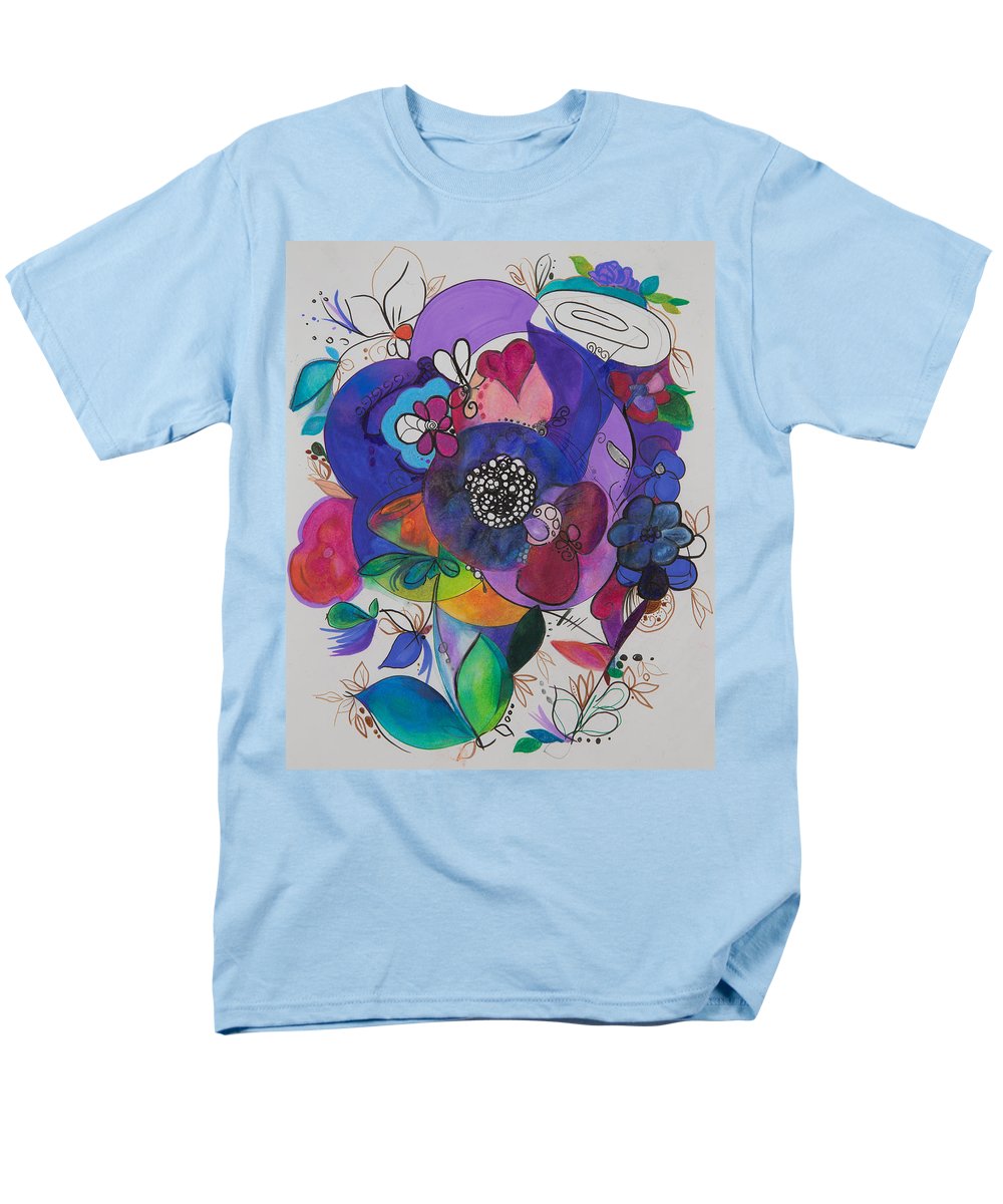 Bouquets - Zentangle Collection - Men's T-Shirt  (Regular Fit)