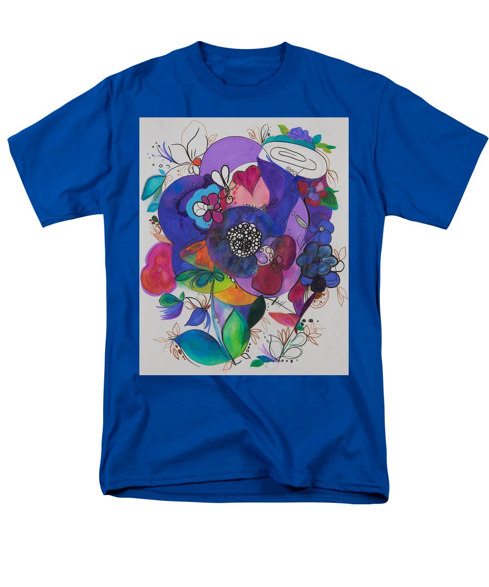 Bouquets - Zentangle Collection - Men's T-Shirt  (Regular Fit)