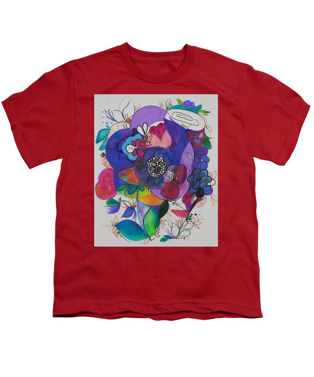 Bouquets - Zentangle Collection - Youth T-Shirt