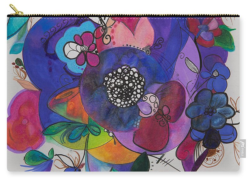 Bouquets - Zentangle Collection - Carry-All Pouch