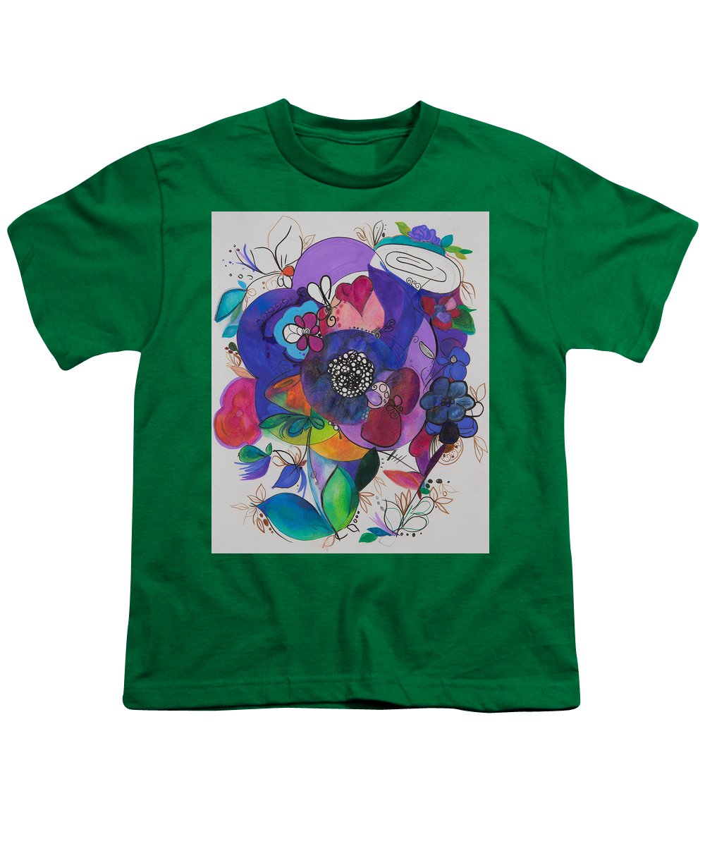 Bouquets - Zentangle Collection - Youth T-Shirt