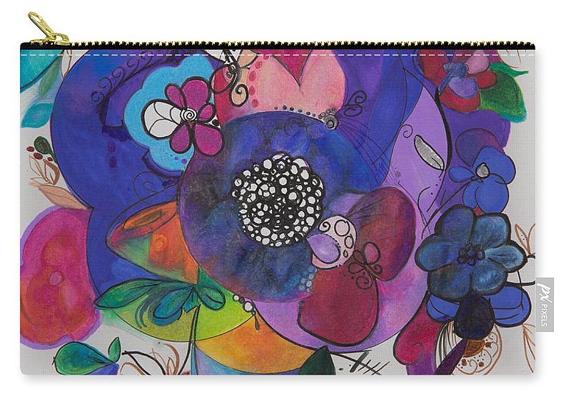 Bouquets - Zentangle Collection - Carry-All Pouch