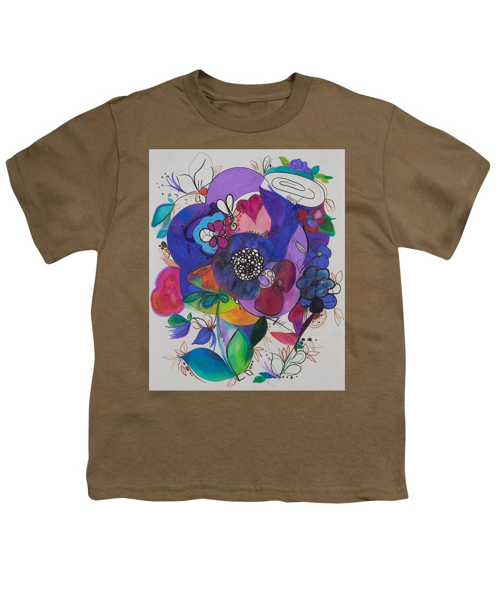 Bouquets - Zentangle Collection - Youth T-Shirt