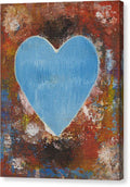 Number 3 - Corazones Collection - Canvas Print